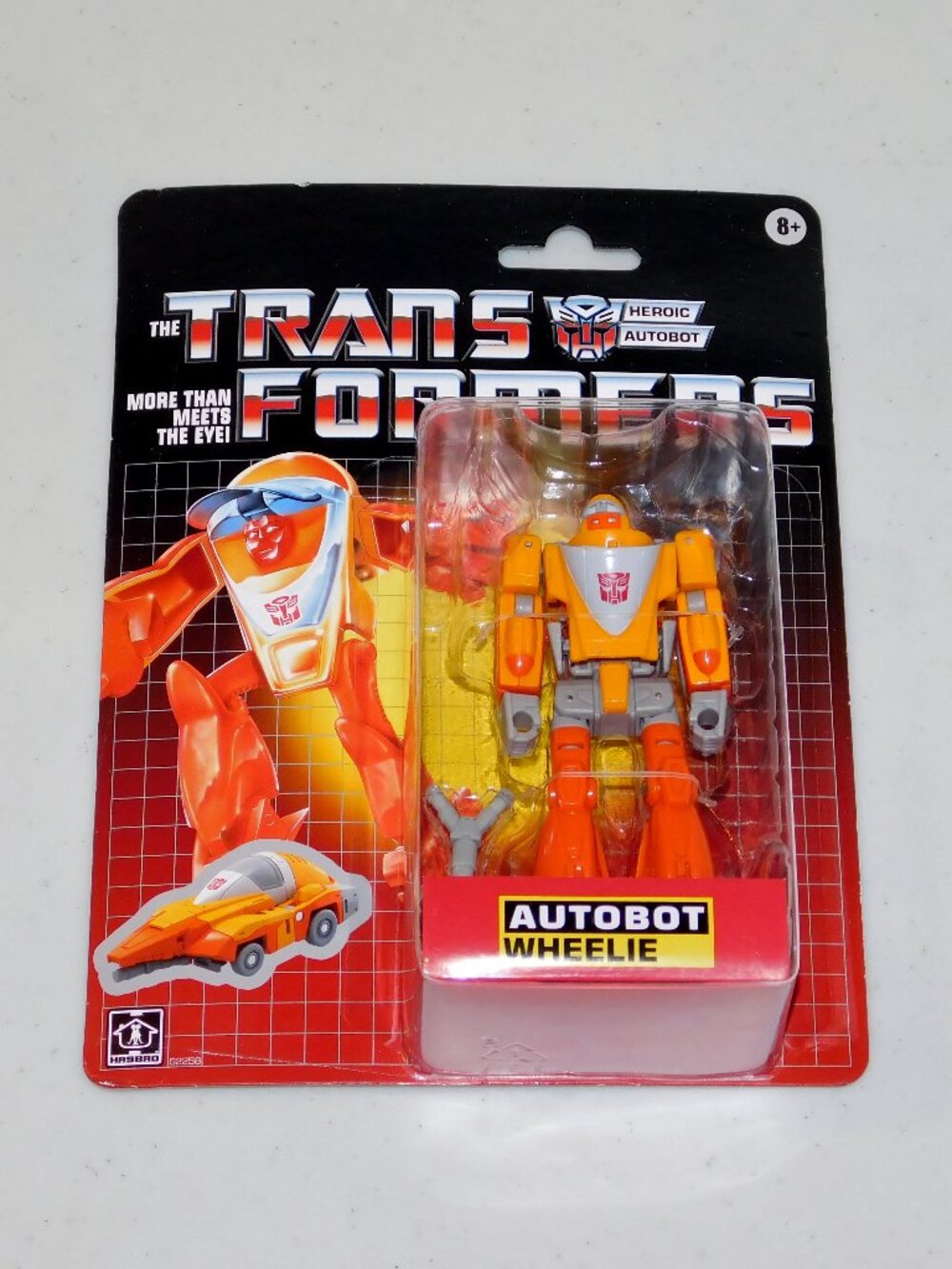 2026 Hasbro G1 Transformers Retro 6" Autobot Wheelie Figure MOC New Walmart